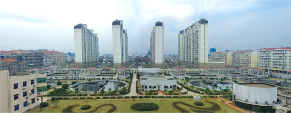 江西最大污水處理廠——南昌朝陽污水處理廠二期工程（省、市優(yōu)良工程，獲滕王閣杯）
